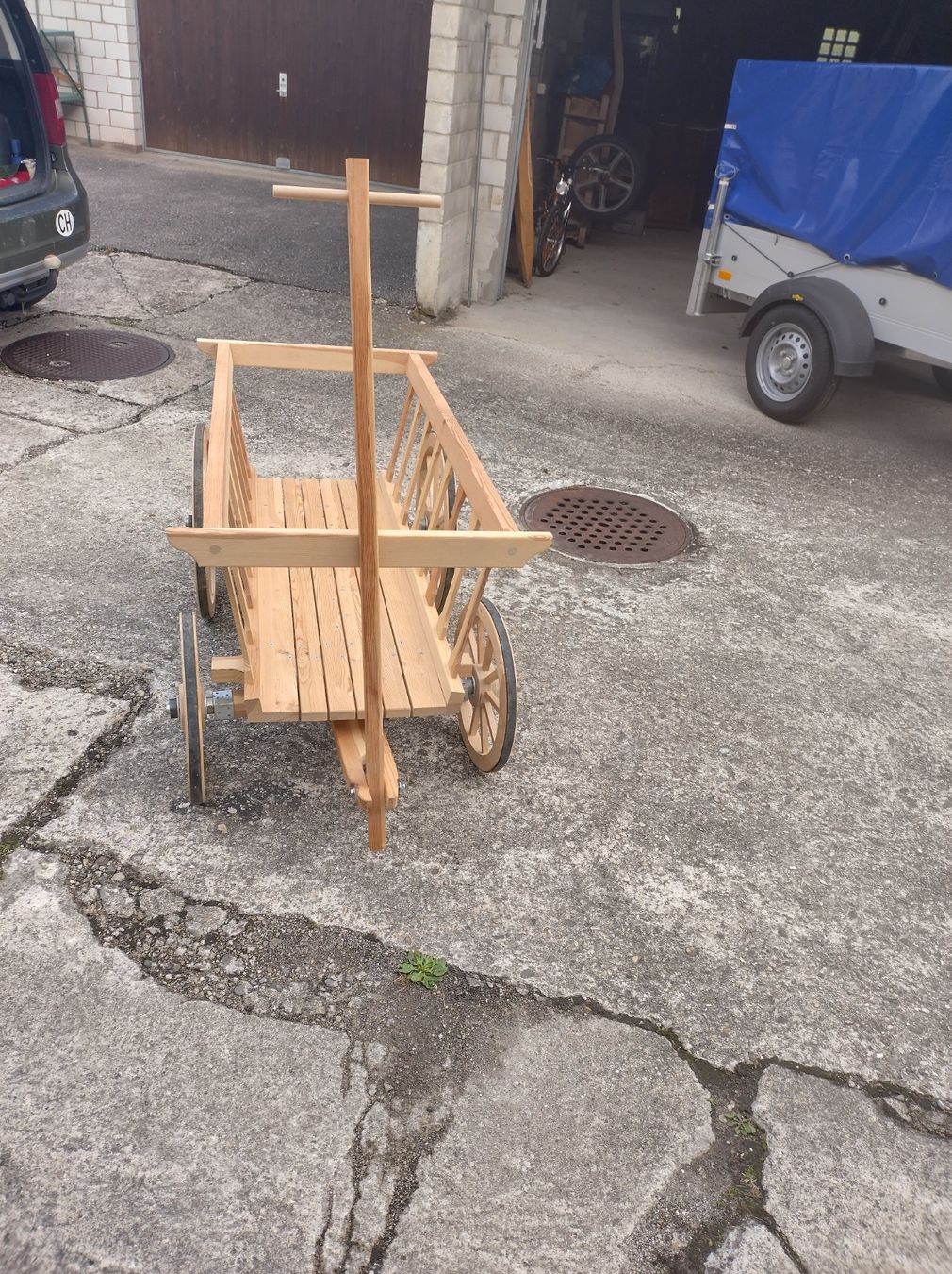 Articoli in legno: Leiterwagen 2 – Usato da Altbüron venduto da bestatter12 3