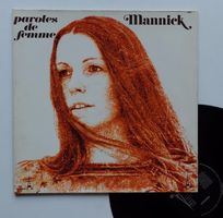 MÄNNICK - Paroles de Femme - 1976 NM LP 33 tours Excel. état