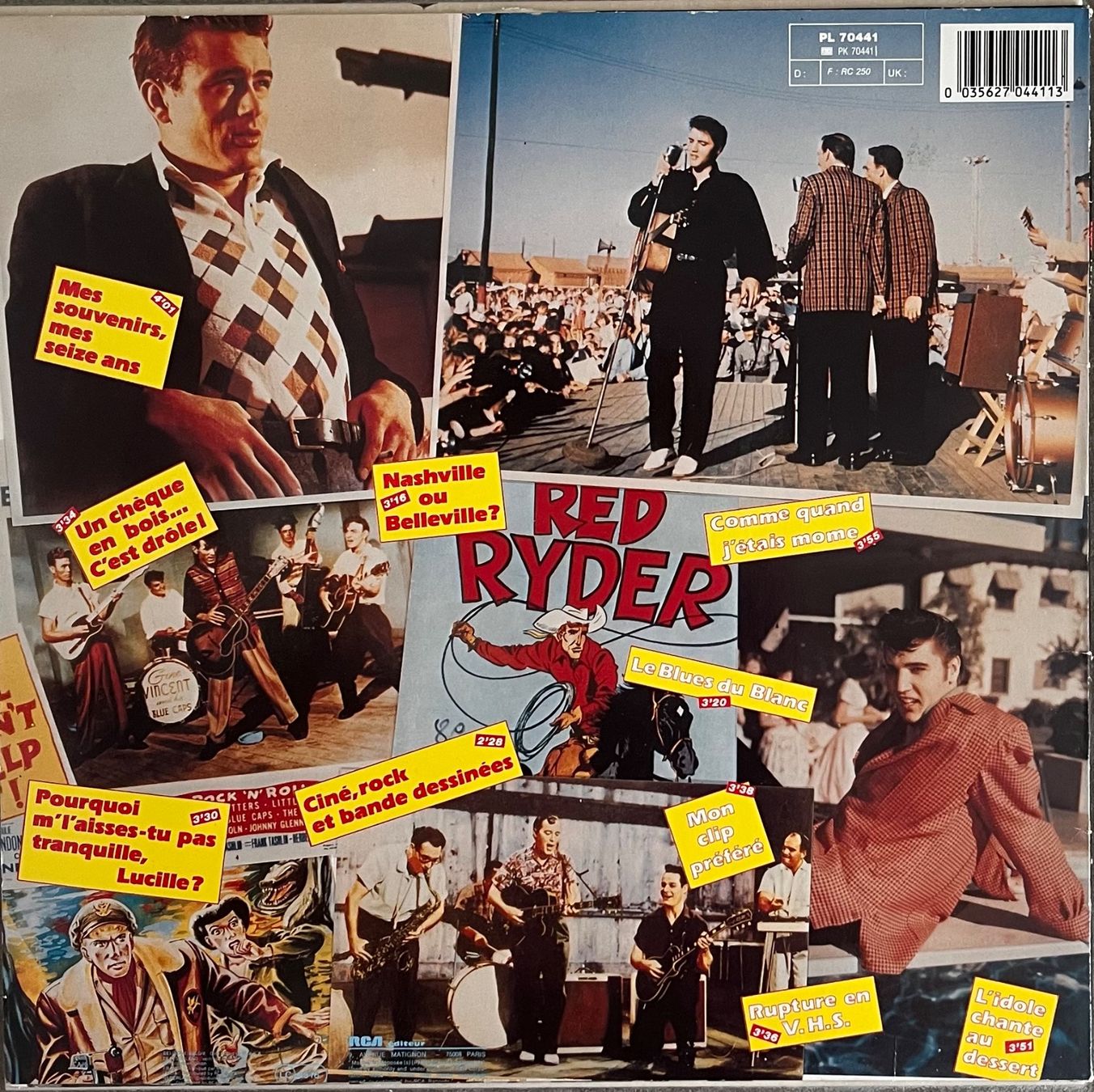 Dischi in vinile: EDDY MITCHELL - RACINES - 33 Tours – Usato da Bussigny venduto da vinyl-pas-cher 1