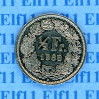 CHF___0.50 1988 -vz 50 Rappen
