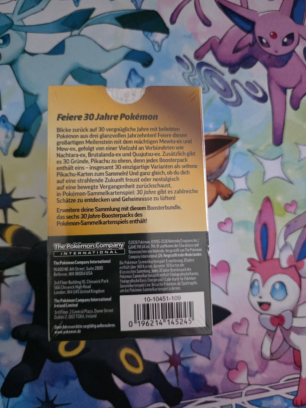 Pokémon Carte collezionabili: Pokémon 30 Jahre Booster Bundle DE – Nuovo e nell'imballaggio originale da Bözberg venduto da PKMN_Trainer 1