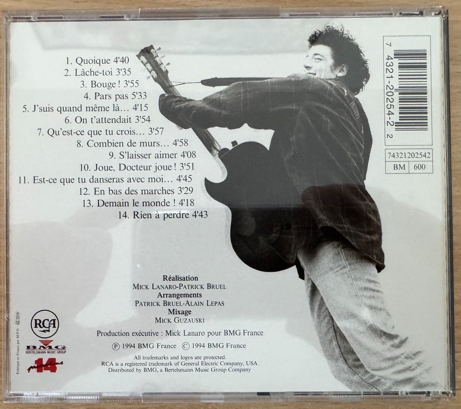 CDs: Patrick Bruel: Bruel – Gebraucht aus Zürich von recordman01 1