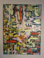 Gemälde Abstrakte Kunst, Unikat, handgemalt 60×80