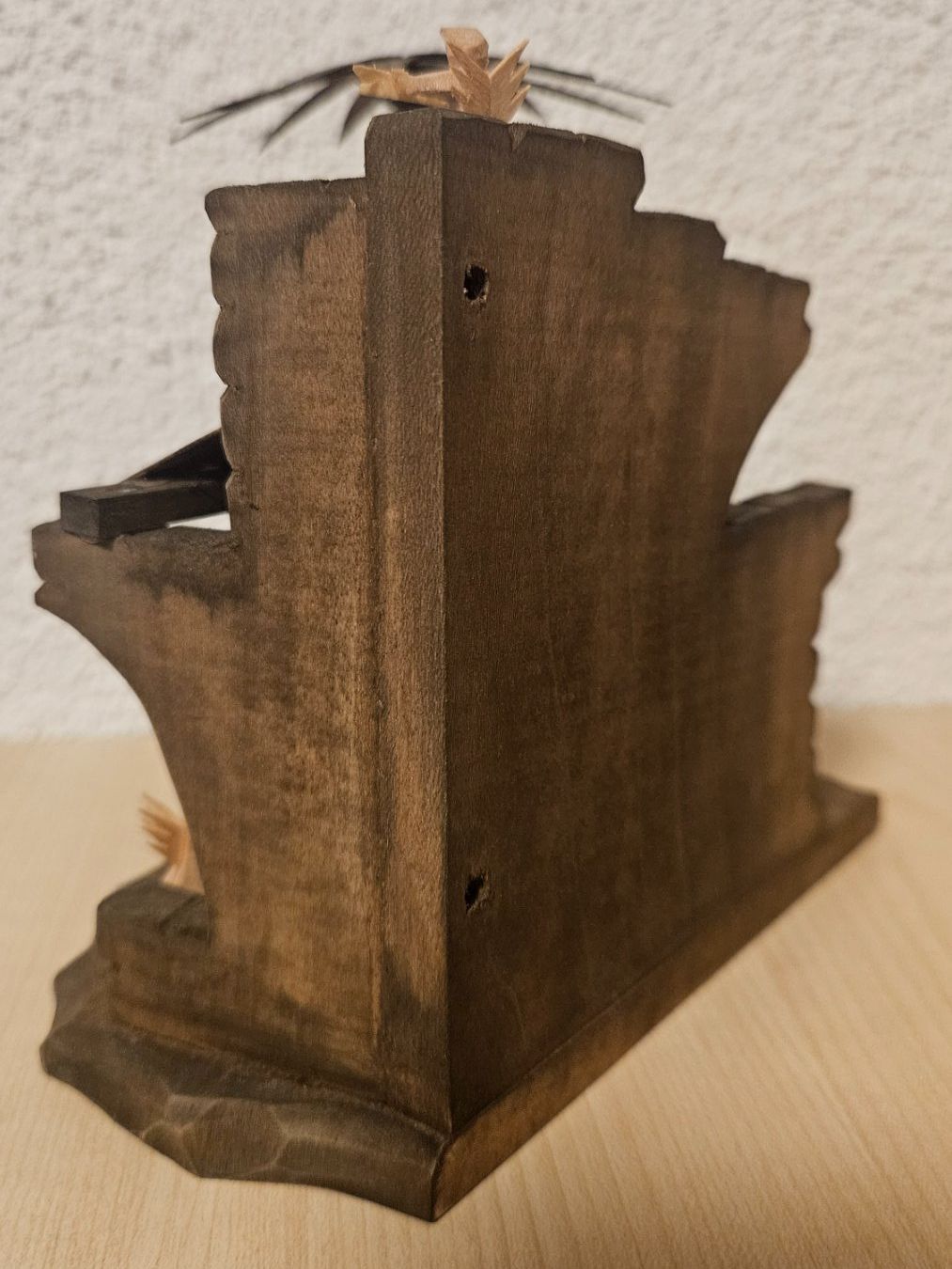 Toutes les décorations: Krippe, holzgeschnitzte Miniatur-Weihnachtskrippe mit Box – D'occasion à Jona par ASMARADO 3
