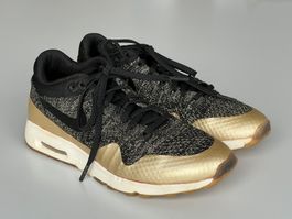 Nike Air Max 1 Ultra Flyknit Metallic Gold Damen Gr. 37.5