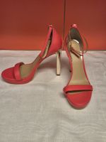 Guess Sandaletten Gr. 38 pink Sommer Schuhe High Heels