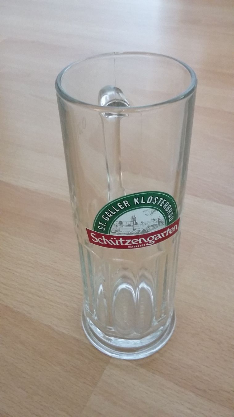 Bicchieri: 4 Gläser / Humpen "Schützengarten" – Usato da Goldau venduto da Soundbookie 1