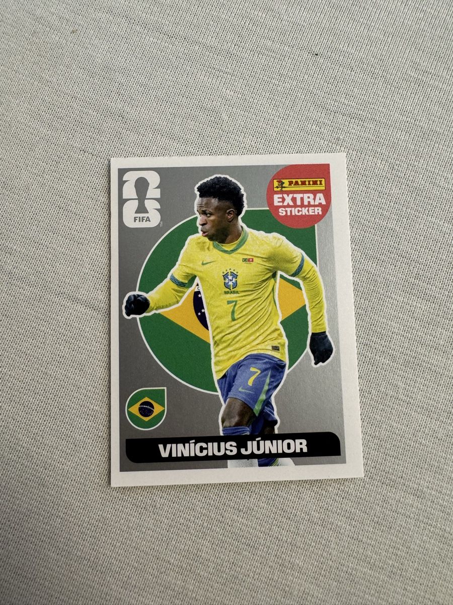 Panini Carte collezionabili: Panini Extra Sticker WM 2026 Vini Jr Silber – Nuovo (secondo la descrizione) da Sissach venduto da derfun