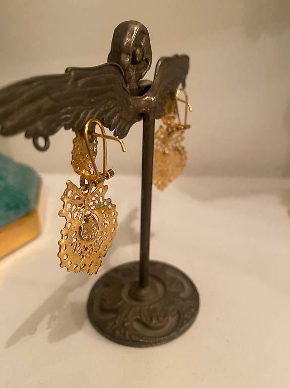 Boucles d'oreille: Silber vergoldete Ohrhänger – D'occasion à Luzern par lou4444 3