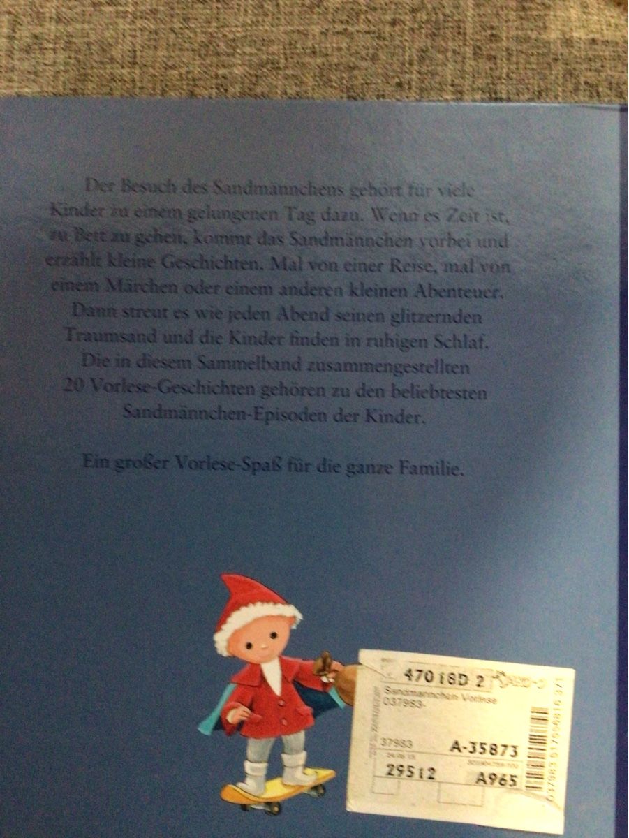 Libri: Sandmännchen Vorlesebuch – Usato da Oftringen venduto da anbara 1