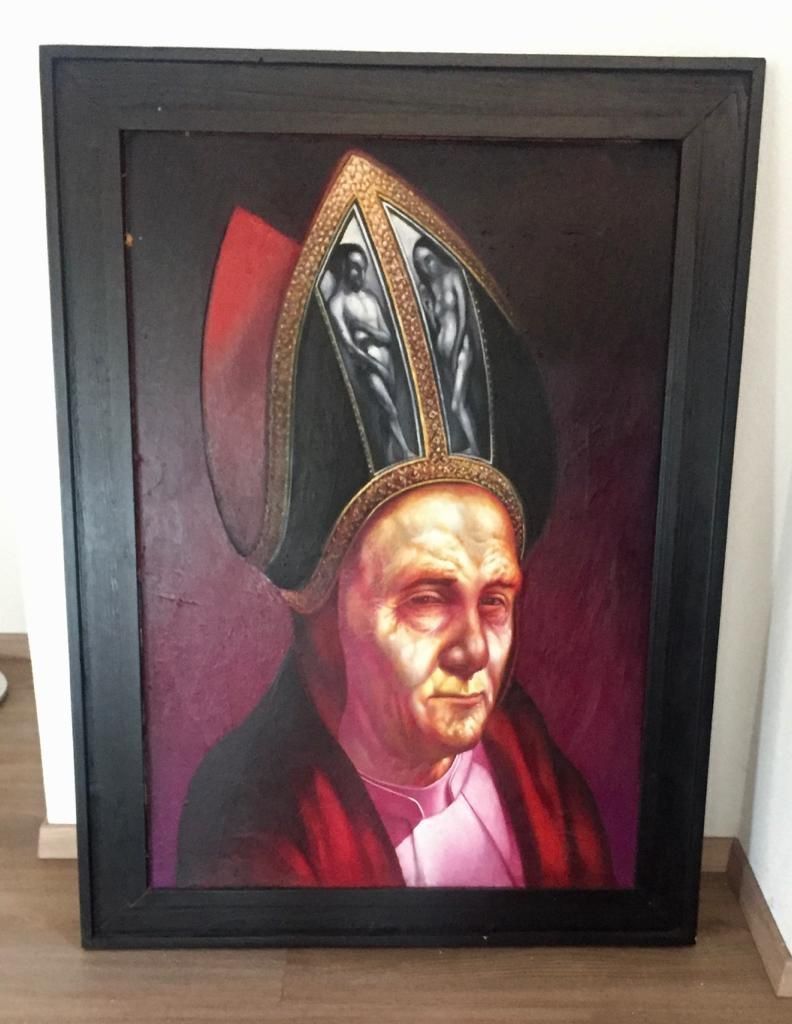 Dipinti: Grand Tableau signé Hans Aichinger 1991 – Usato da Morges venduto da Audemars07 1