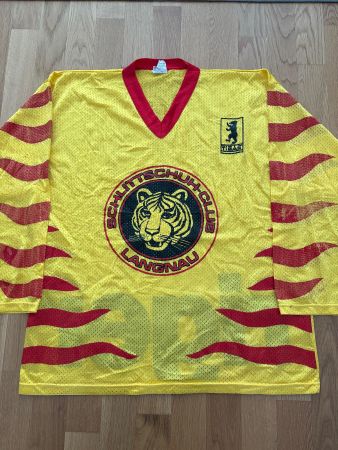 ORIGINAL SC LANGNAU TRIKOT 1987/88 SCL TIGERS L