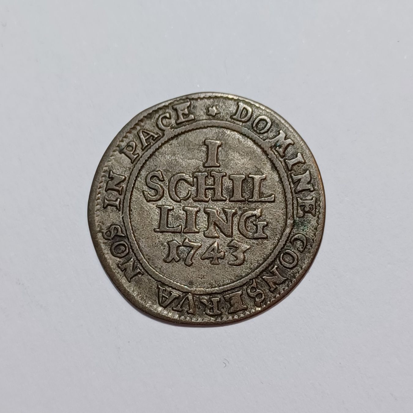 Alle Münzen: Schilling 1743 Zürich – Gebraucht aus Pfäffikon ZH von Schweizer_Muenzen