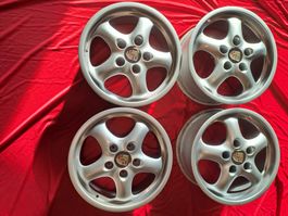 Original Porsche Cupfelgen Satz 993