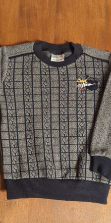 Retro Kinder Pullover, Grösse 86, Top Zustand, Warm