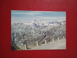 Furka Pass Strassenverlauf Finsteraarhorn Jungfrau