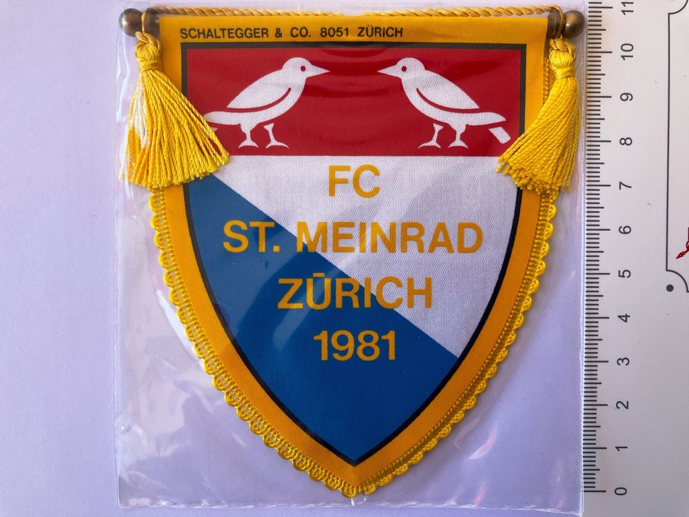 FC Forward Morges Suisse fanion vintage football pennant gagliardetto banderin