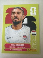 IRQ 5 Panini Card Akam Hashem Al-Zawraa SC IRQ FIFA 2022