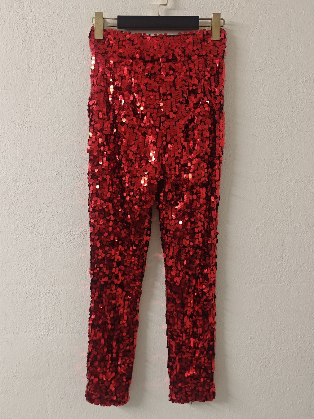 Dolce & Gabbana Pantaloni: DOLCE & GABBANA Pailettenhosen – Usato da Erlenbach ZH venduto da nlh 4