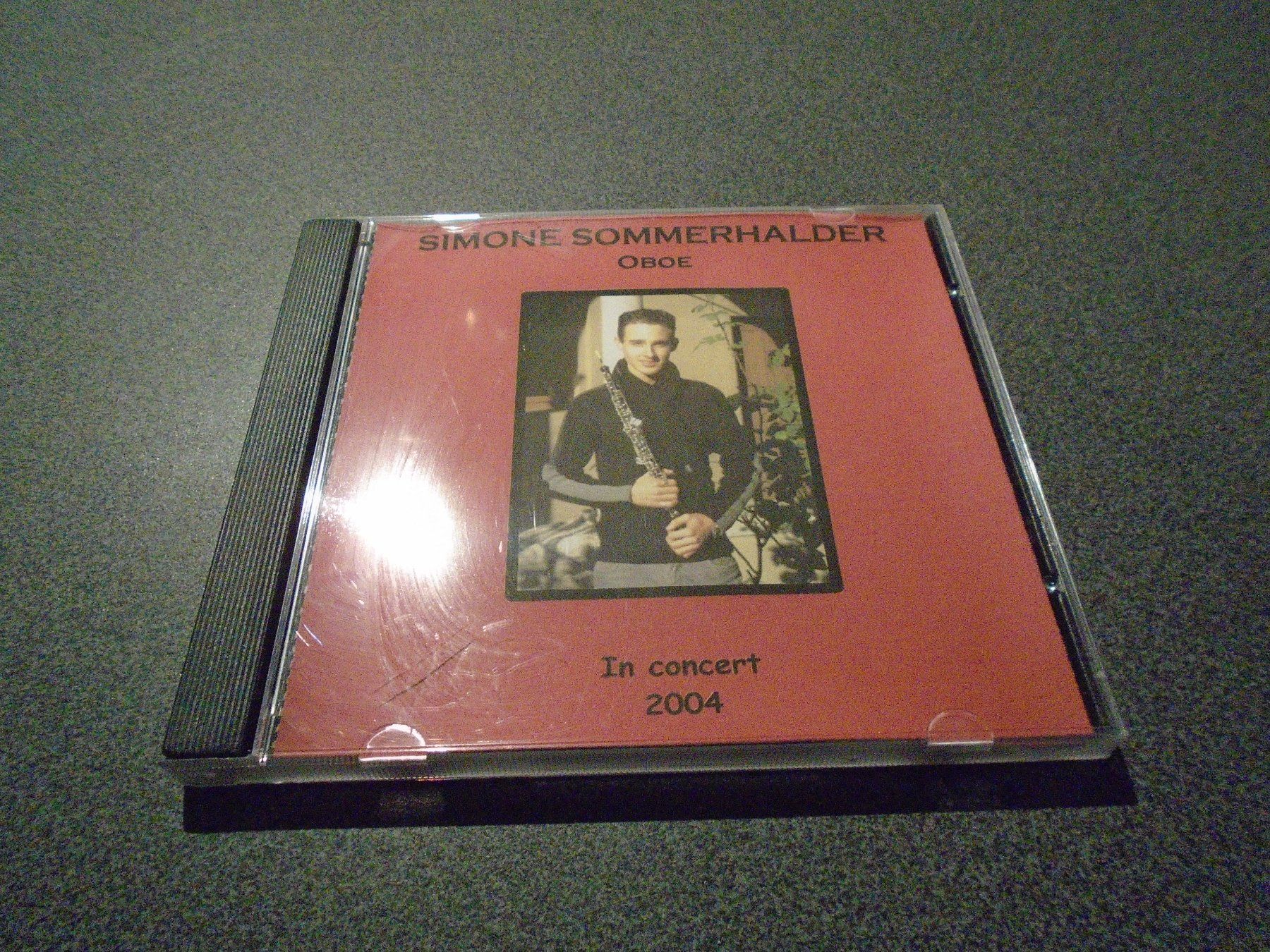 CDs: CD Simone Sommerhalder, Oboe in Concert 2004 – D'occasion à Zürich par abraxas1291