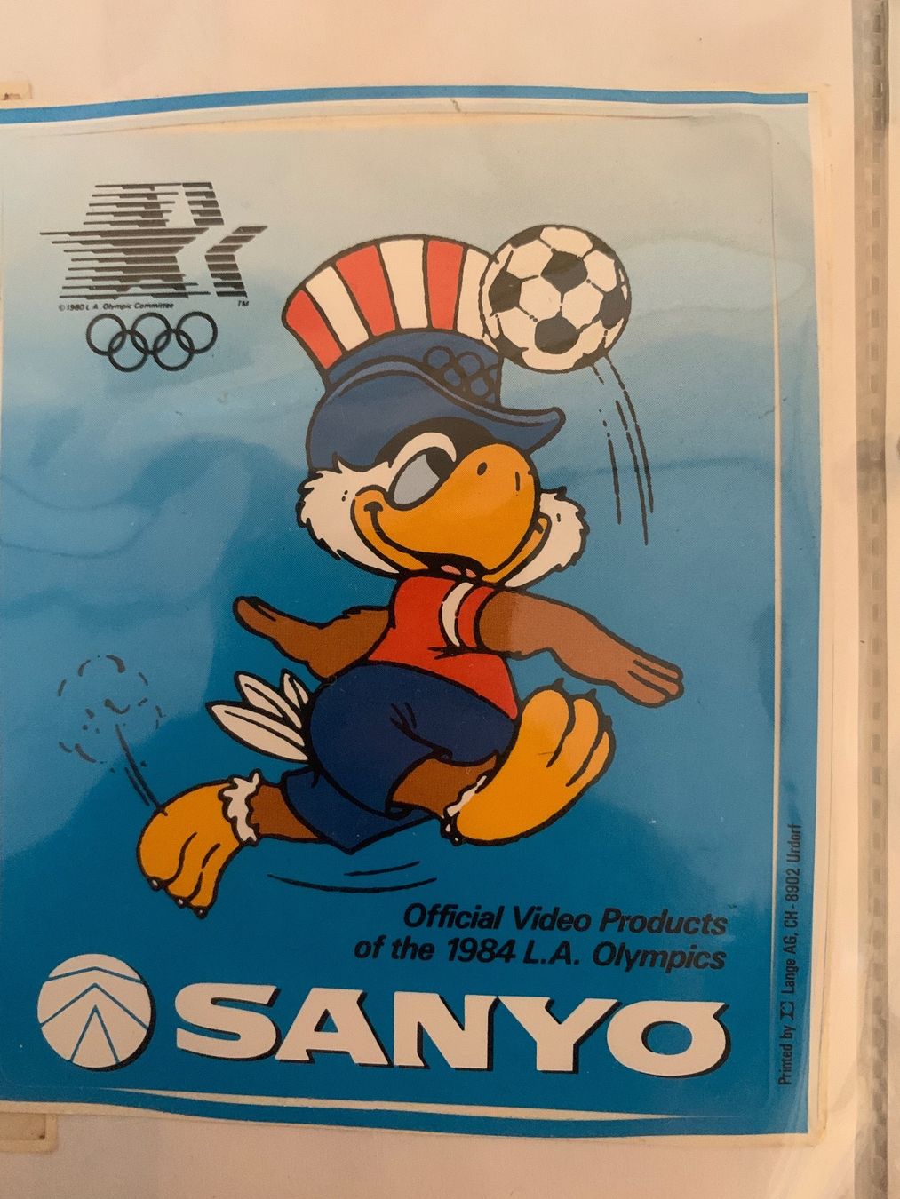 Sticker: Antiker Sanyo Kleber Olympiade – Usato da Wiggen venduto da Antoniotto