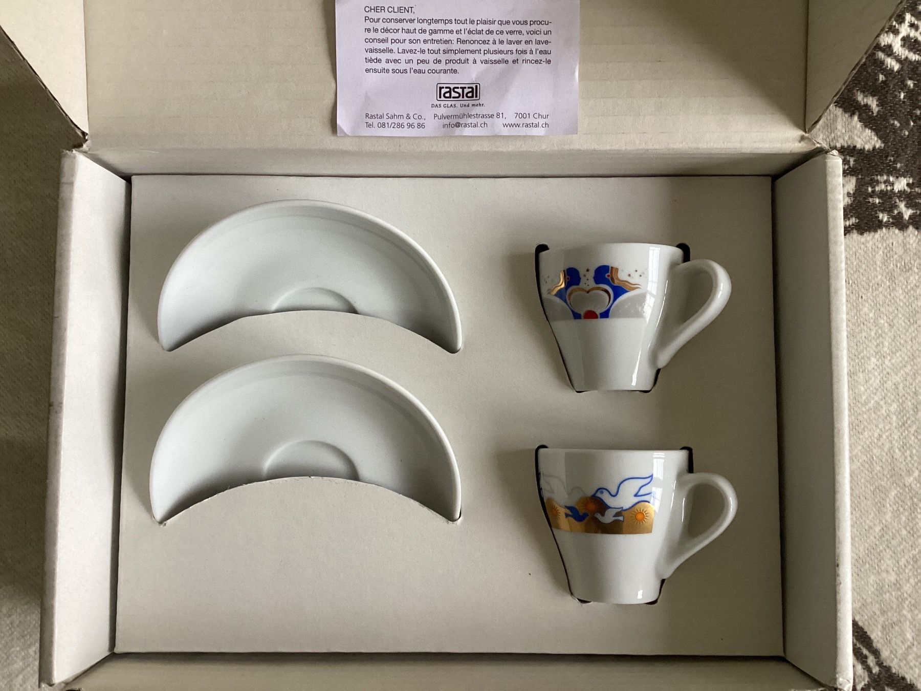 Tassen: Rastal, 2 Espresso Tassen - neu – Neu und originalverpackt aus Salenstein von Esprit57