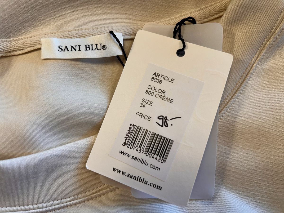 Maglioni & Felpe: SANI BLU Pullover, Grösse 34, neu mit Etikette – Nuovo e nell'imballaggio originale da Oberhasli venduto da anzis 4