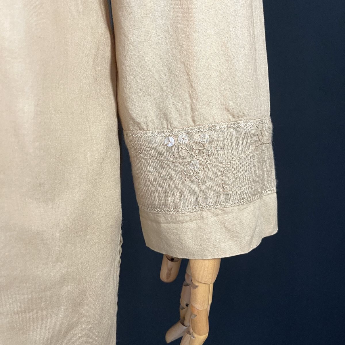 Kleider: 120% LINO Beige Dress – Neu (gemäss Beschreibung) aus Freienbach von Avviivva_Shop 5