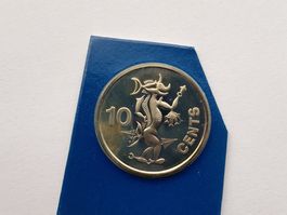 10 Cents 1977 FM PP Salomon Inseln