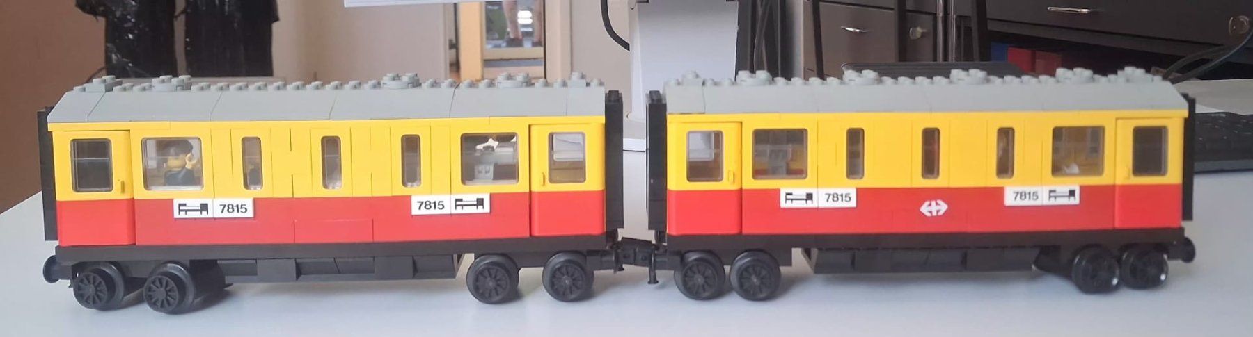 Lego Kit di costruzioni: 2x LEGO 7815 SCHLAF - WAGEN 1983 – Usato da Sonceboz-Sombeval venduto da ant_cd5j