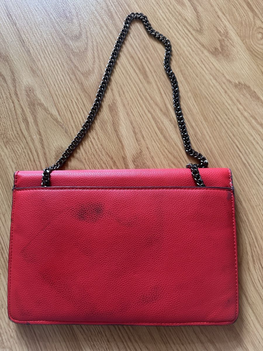 Mango Borse da donna: Schultertasche Mango rot – Usato da Münsingen venduto da Secondhand89 1