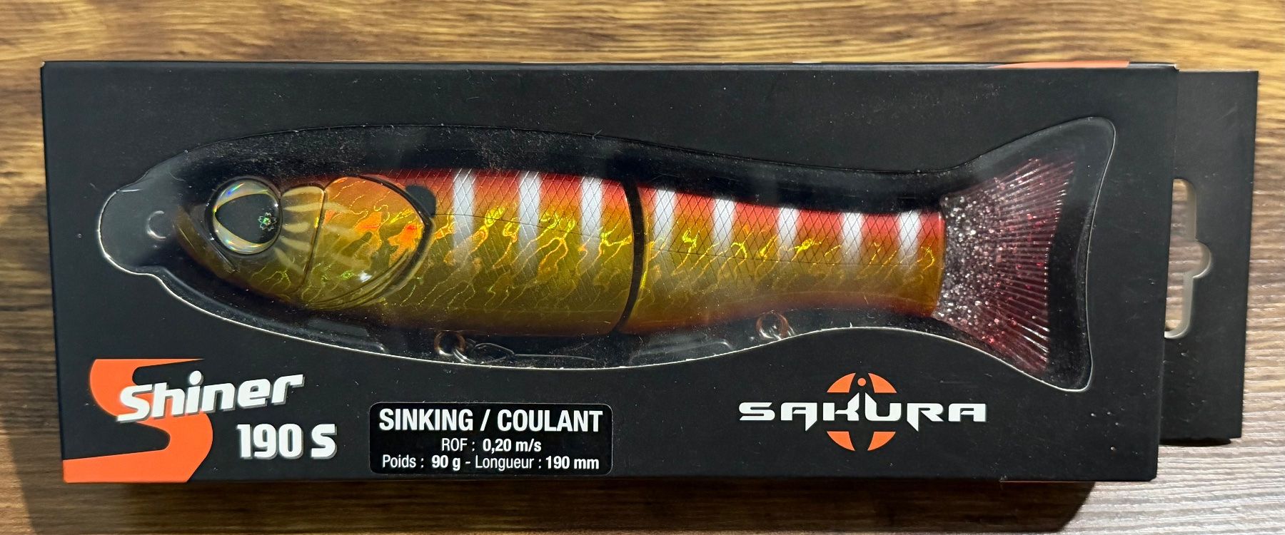 Esche: Sakura S-Shiner 190 - Swimbait – Nuovo e nell'imballaggio originale da Widnau venduto da Fishingtackle_Oggy