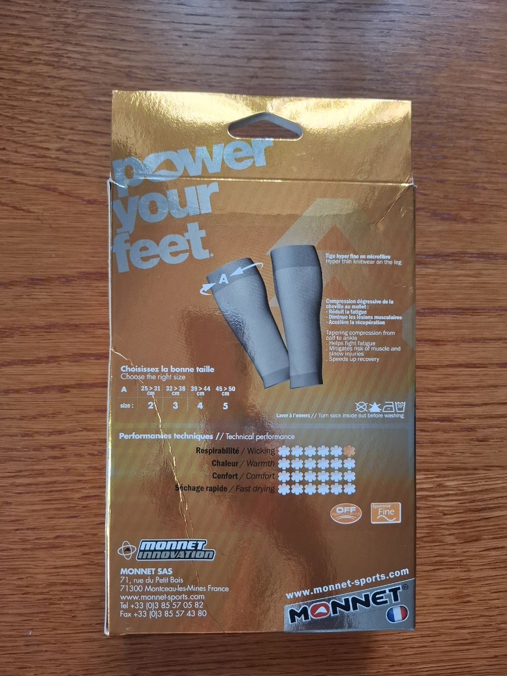Chaussettes: Manchons de compression running – Neuf avec emballage d'origine à Lausanne par Pierre_G 1