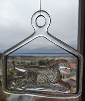 Fensterbild.aus Glas. Pferd