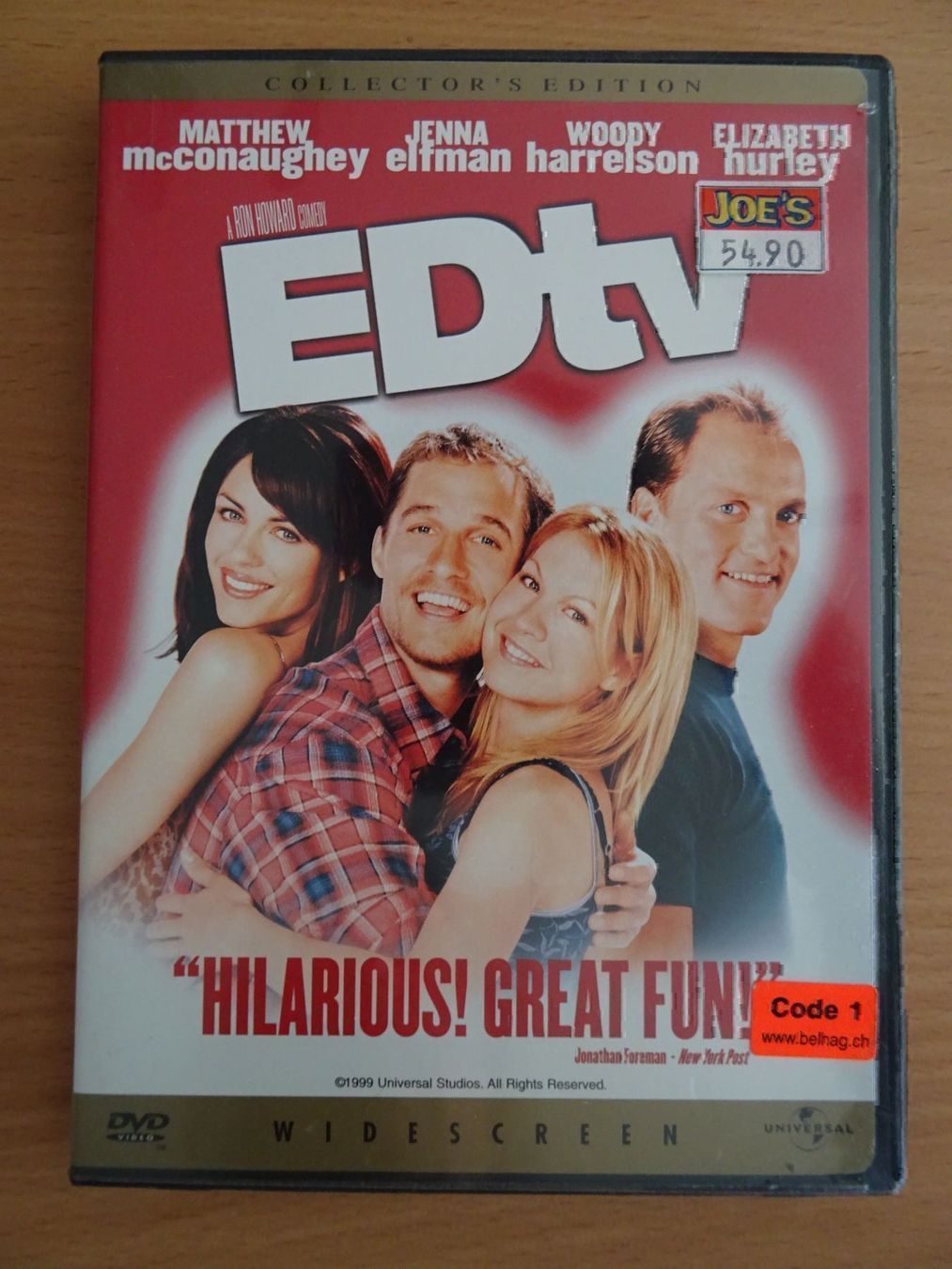Alle DVDs: EDtv – Gebraucht aus Erstfeld von Mario_boe0