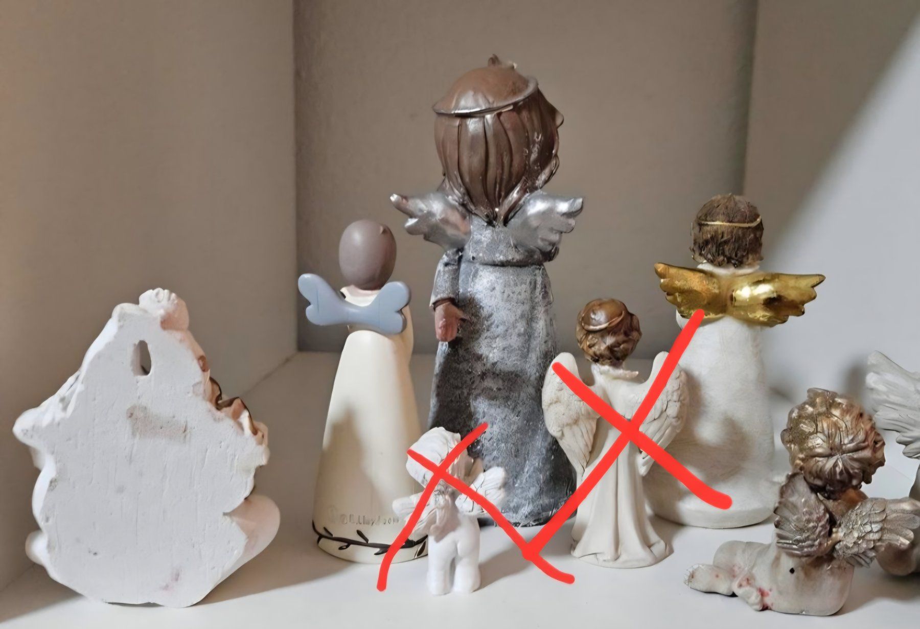 Statuette: Engel-Figuren 5 Stück – Usato da Horw venduto da Zedy01 5