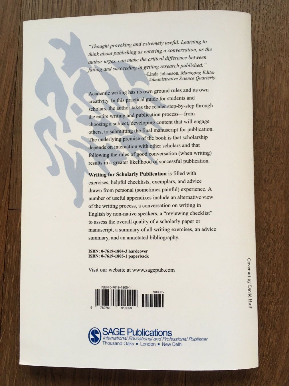 Libri: Huff - Writing for Scholarly Publication / Buch – Usato da Affoltern am Albis venduto da Blackrhythm 4