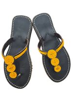Handgemachte Leder-Sandalen - Gelb 39 🔥 50% SALE