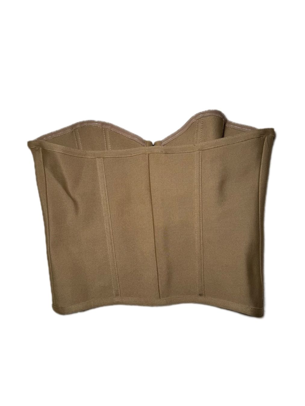 Top: PrettyLittleThing -  Corset Top Beige – Usato da Zürich venduto da CBN_Fashion 2