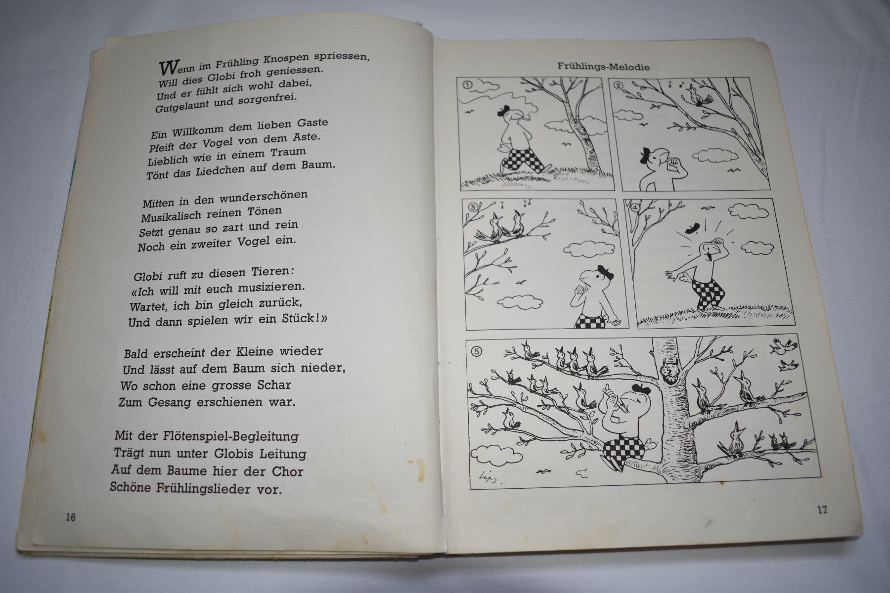 Bücher: Mit Globi durch dick und dünn, 1976, 1. Auflage – Gebraucht aus Speicher von Indigoblau_3 2