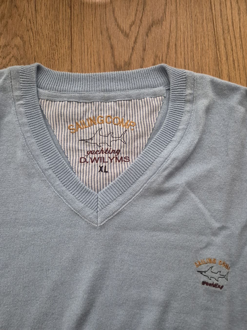 Pullover & Sweatshirts: Sailing Company / D. Wilyms Pullover hellblau Grösse XL – Gebraucht aus Kollbrunn von guernsey11 2