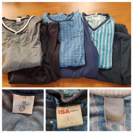 ***ISA/CALIDA/JOHN ADAMS*** langarm Pyjama M/L