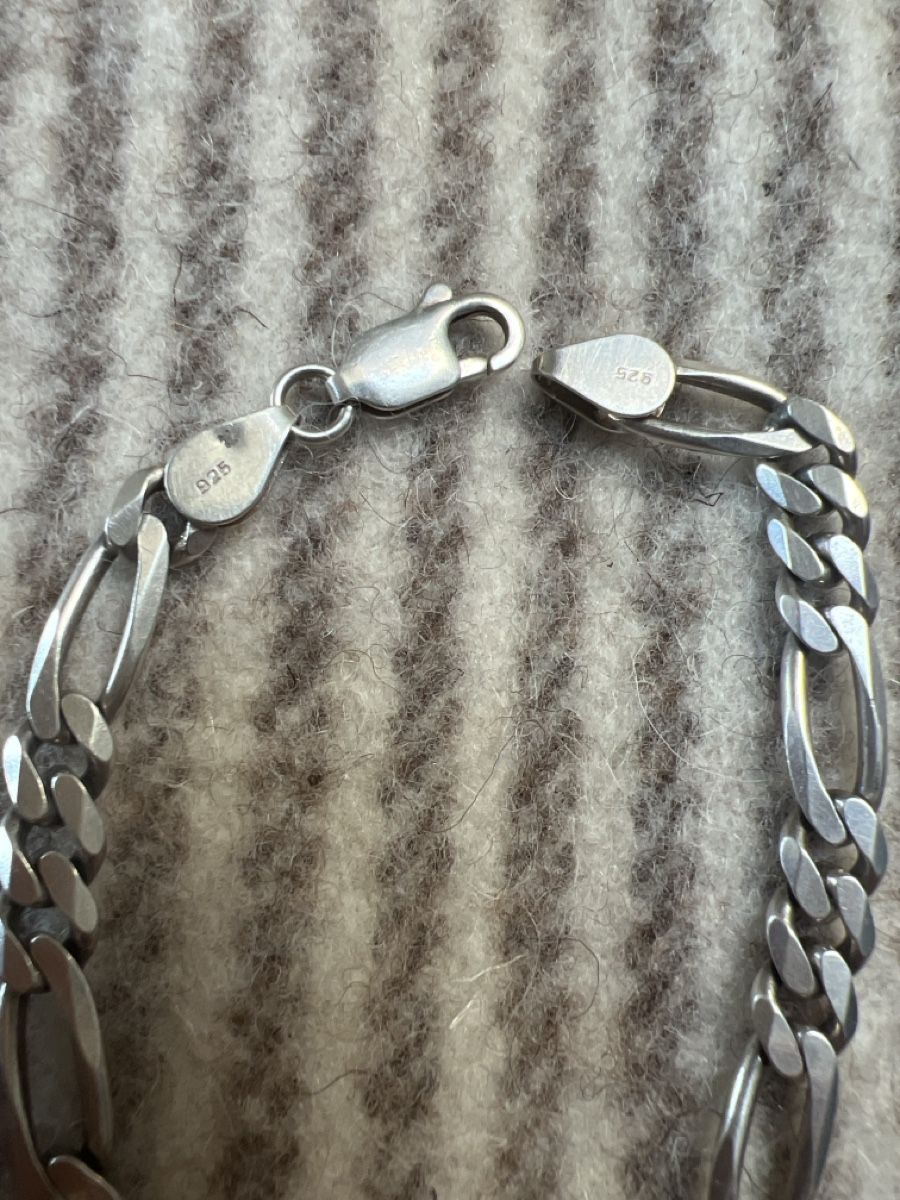 Bracciali & Braccialetti: Silber Panzer Armband wie neu – Nuovo (secondo la descrizione) da Hinwil venduto da Phihee 2