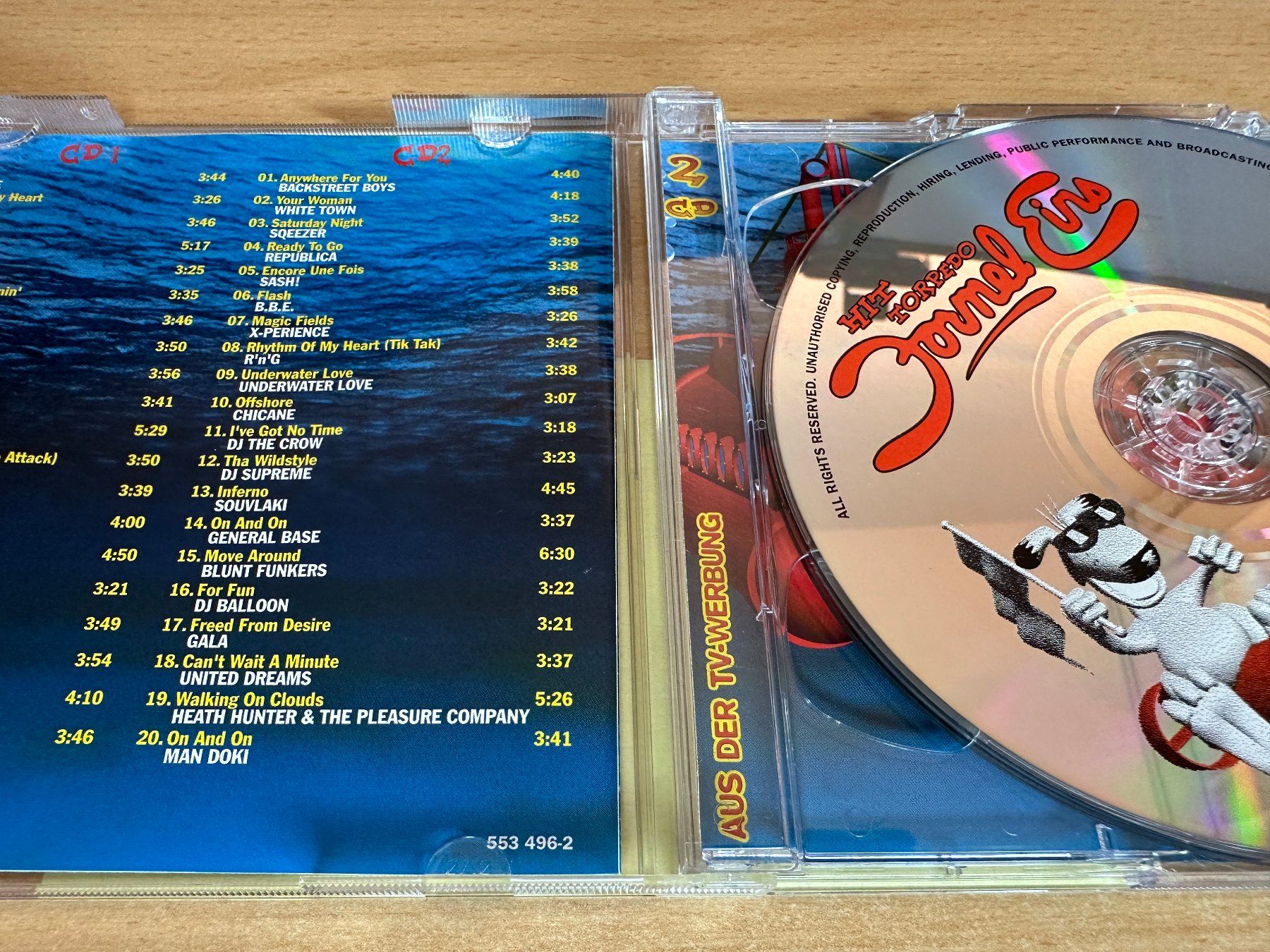 CDs: Various – Formel Eins - Hit Torpedo - 2 CD – Gebraucht aus Rikon im Tösstal von Alpenmutz 2