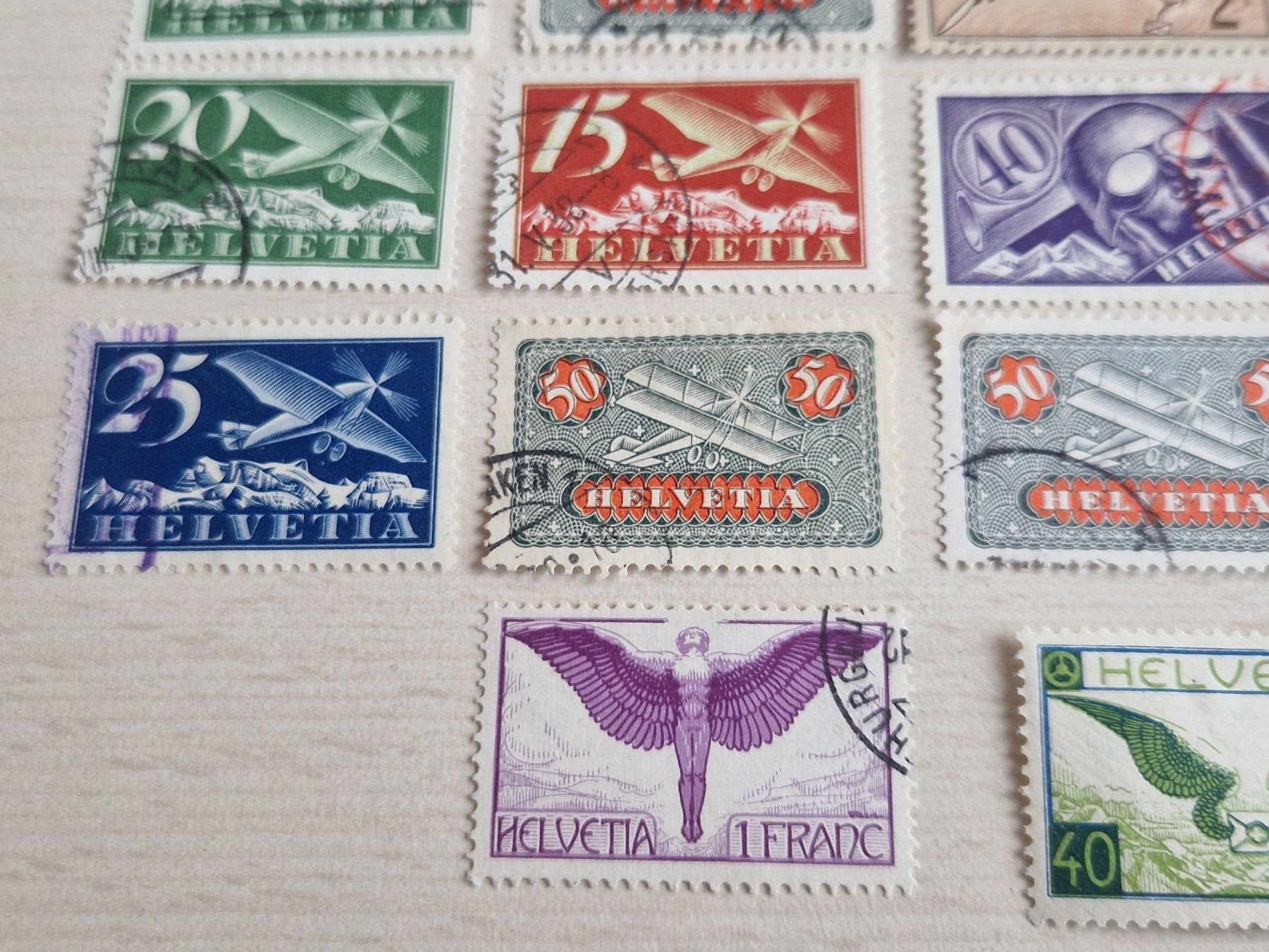 Alle Briefmarken: Ansammlung Flugpost, nicht bestimmt, ab 1.- – Gebraucht aus Burgdorf von Glossy01 5