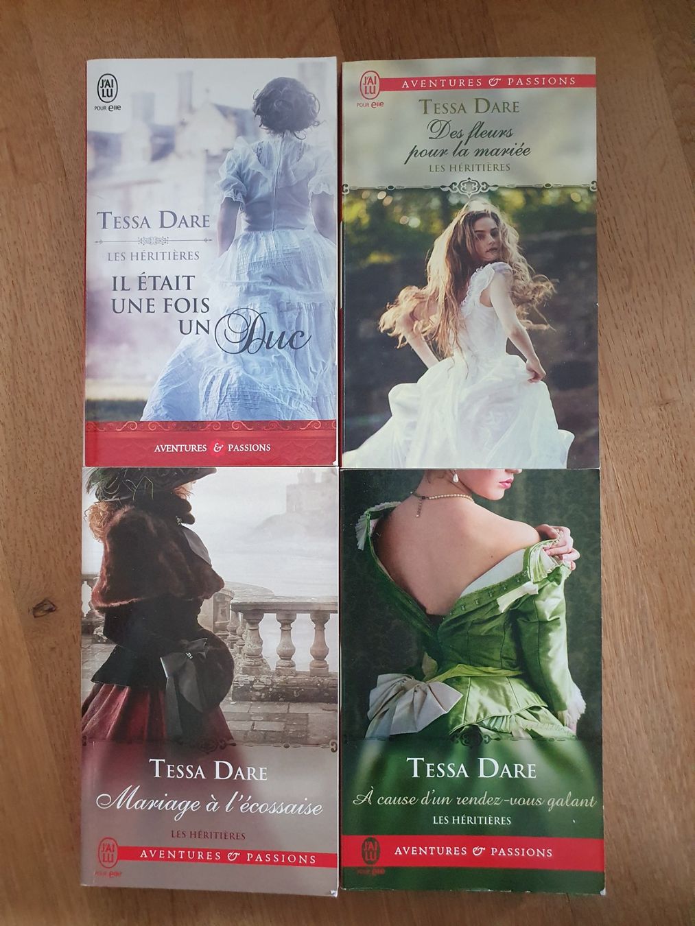 Bücher: 4 romans de Tessa Dare – Gebraucht aus Oftringen von papillon075