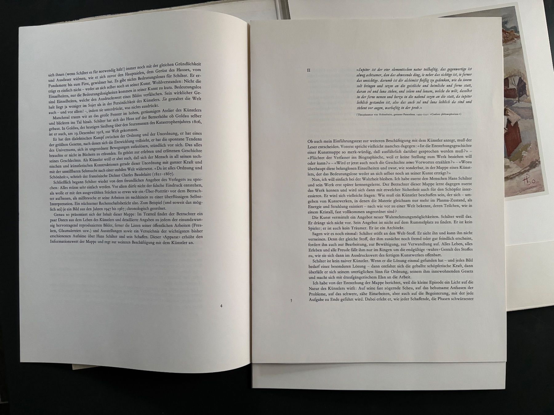Libri: Bildermappe mit Werken von Hans Schilter – Usato da Stans venduto da Abukadnezar 1