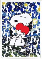 Death NYC Ltd Ed Pop Art Druck" Van Gogh Night Love Snoopy