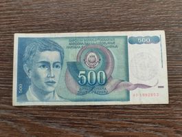 Bosnien 500 Dinara 1992 !!!!!
