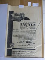 Zeitungsinserat der Auto Taunus 12MX + 15 M, 1955